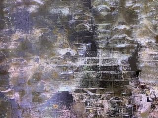 “Overload, Overtourism & Overinformation" installazione di 21 volti, Evento Bocconi Art Gallery - Università Bocconi – Milano
