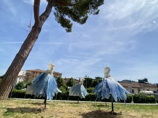 "Il giardino segreto" installazione Parco Largo Gramsci - Poggibonsi
